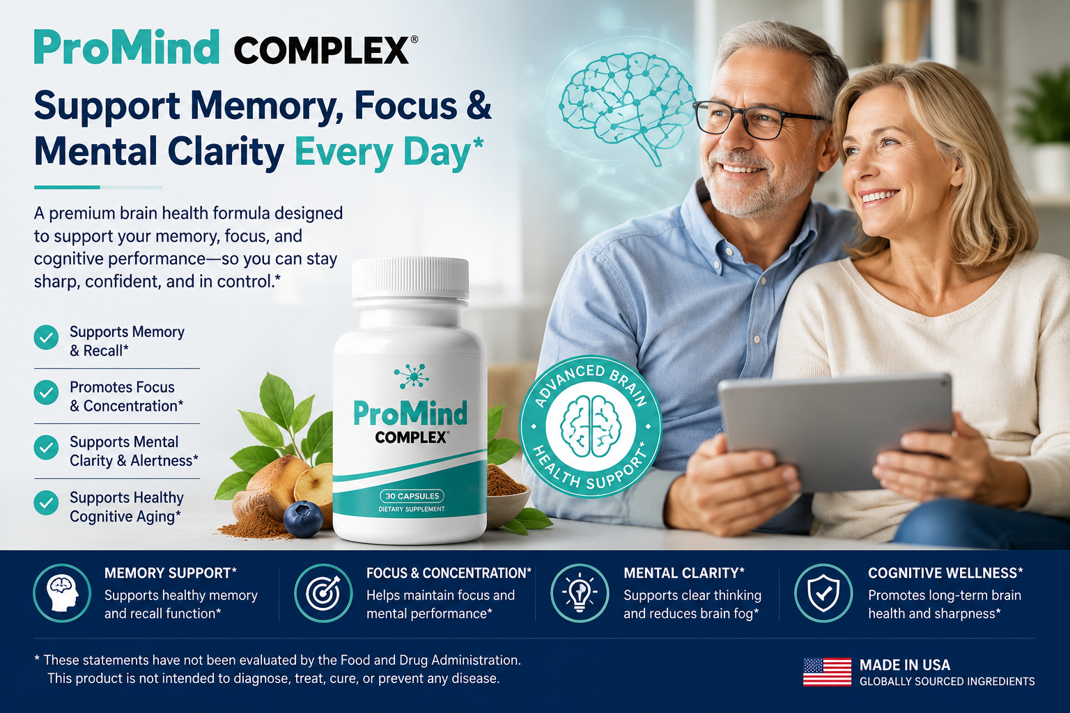 ProMind Complex – Brain Health & Memory Support